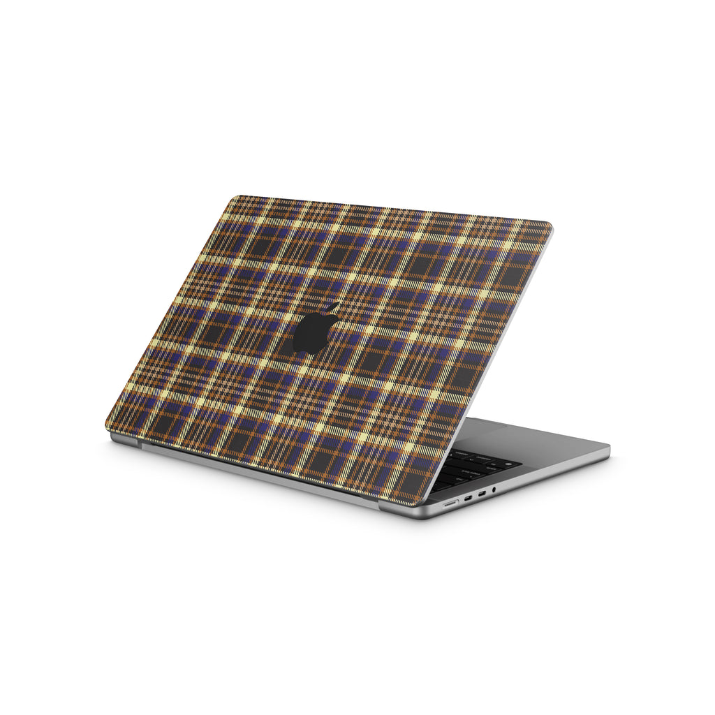 Butterscotch Plaid MacBook Skin + Case