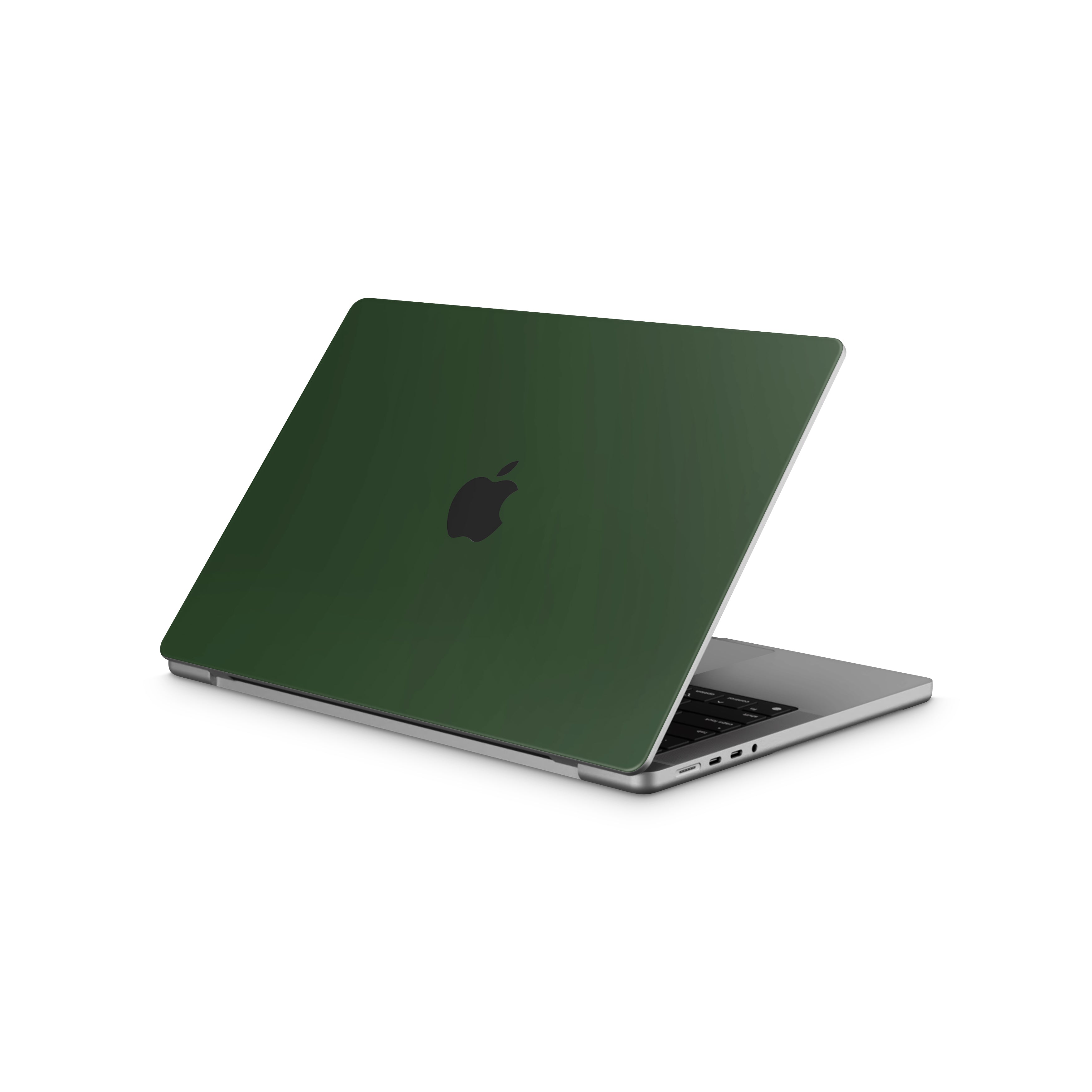 Forest Green MacBook Skin + Case