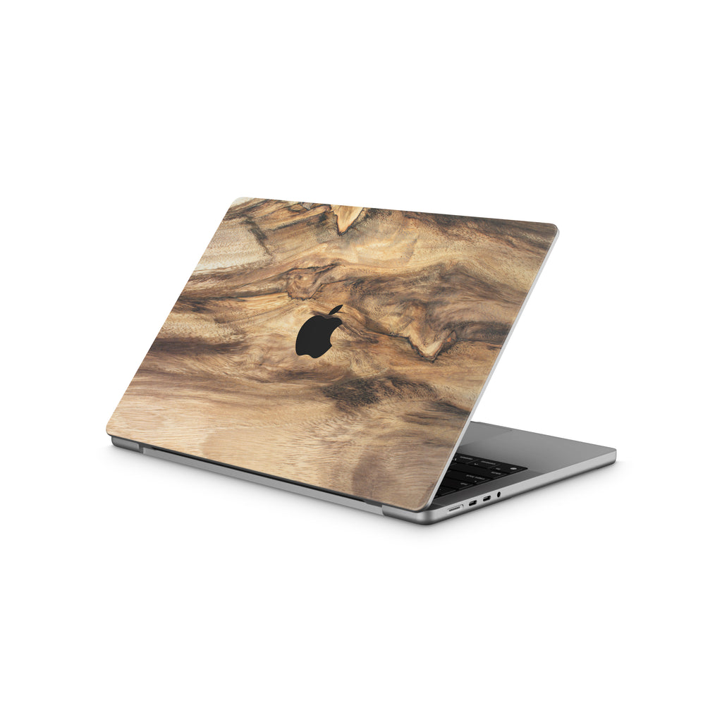 Wood MacBook Skin + Case