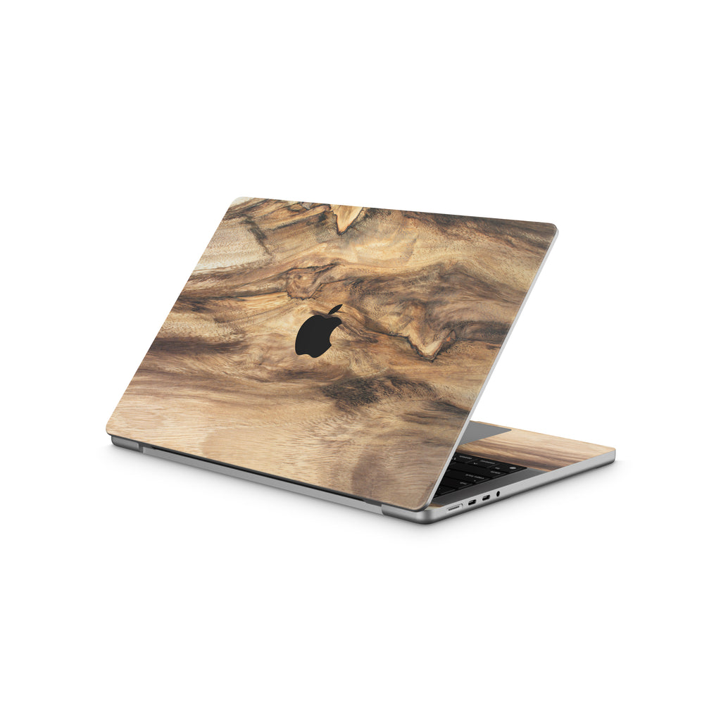 Wood MacBook Skin + Case