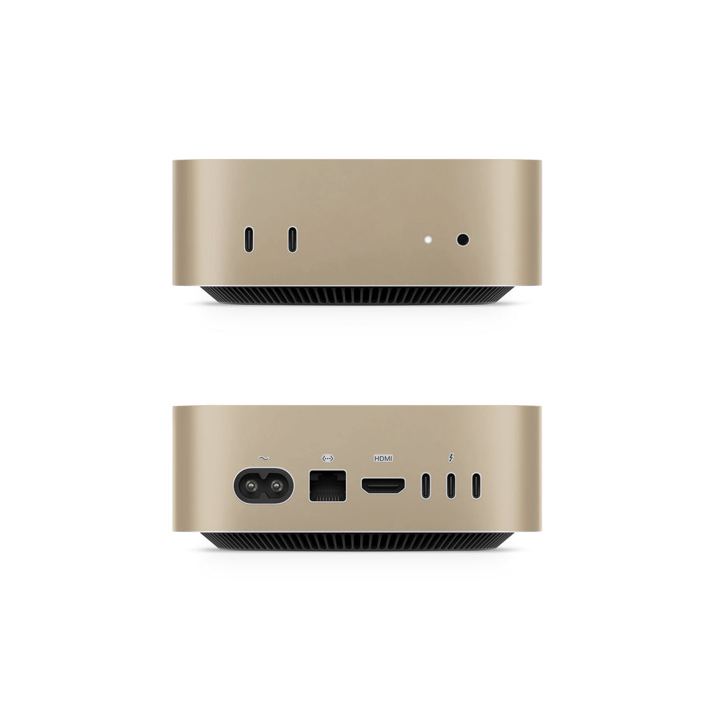 Biscuit Beige Mac Mini Skin Side View (M4-M6)