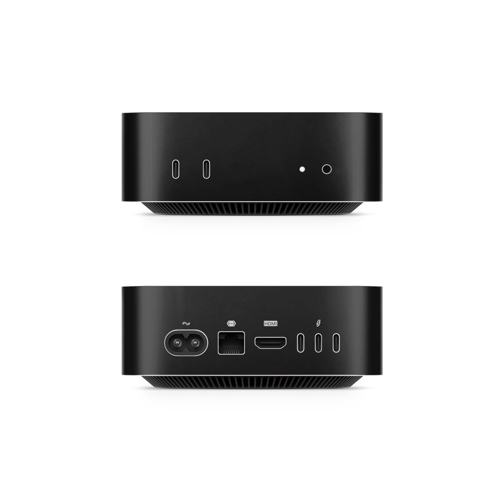 Black Mac Mini Skin Side View (M4-M6)