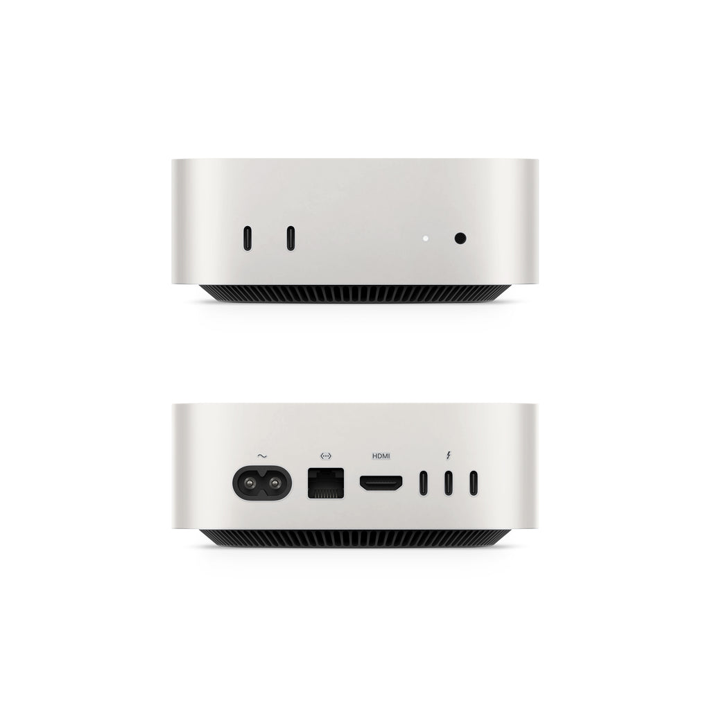 Ivory White Mac Mini Skin Side View (M4-M6)