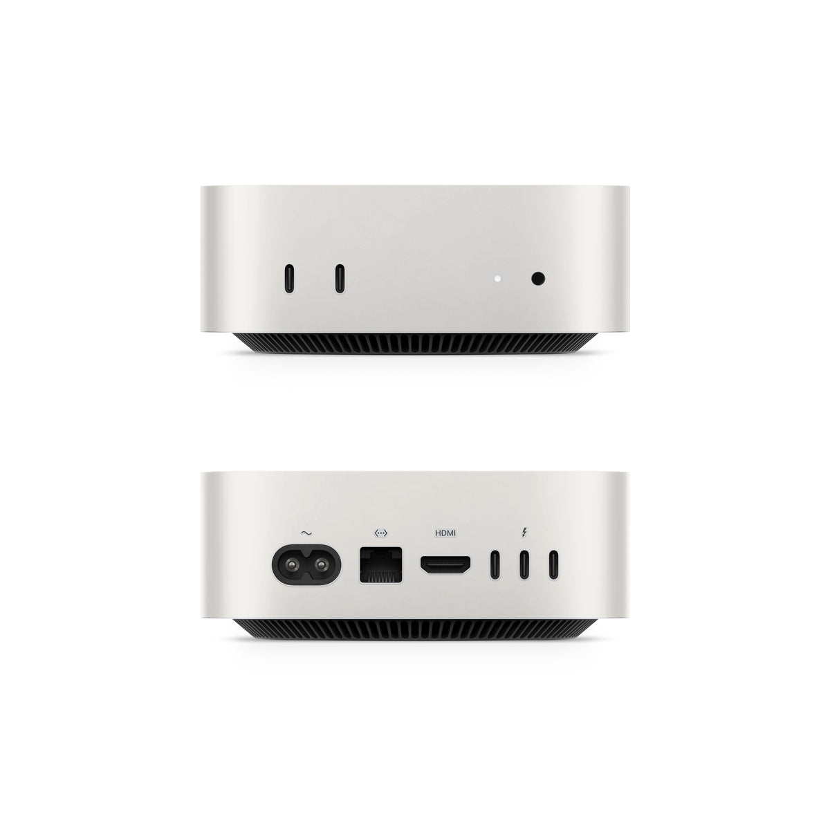 Ivory White Mac Mini Skin Side View (M4-M6)