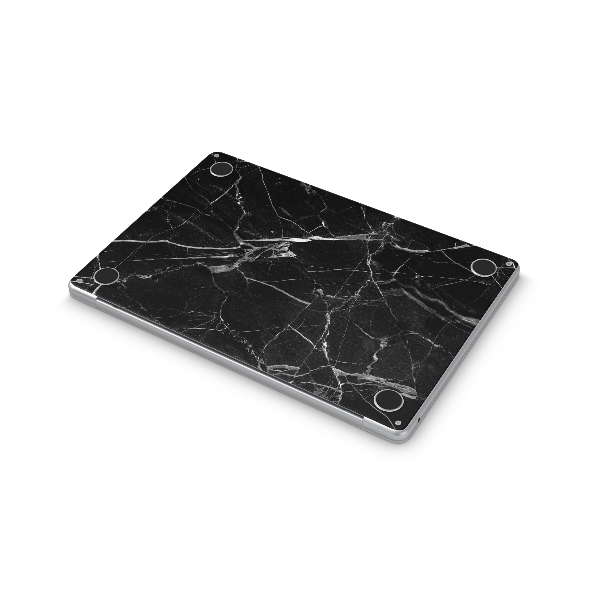 Black Hyper Marble MacBook Skin + Case
