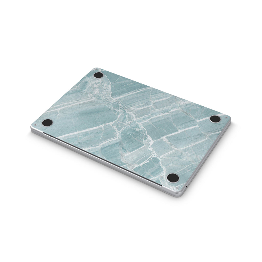 Mint Marble MacBook Skin + Case