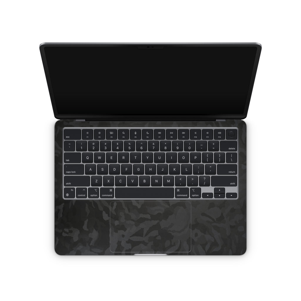Black Camo MacBook Skin + Case