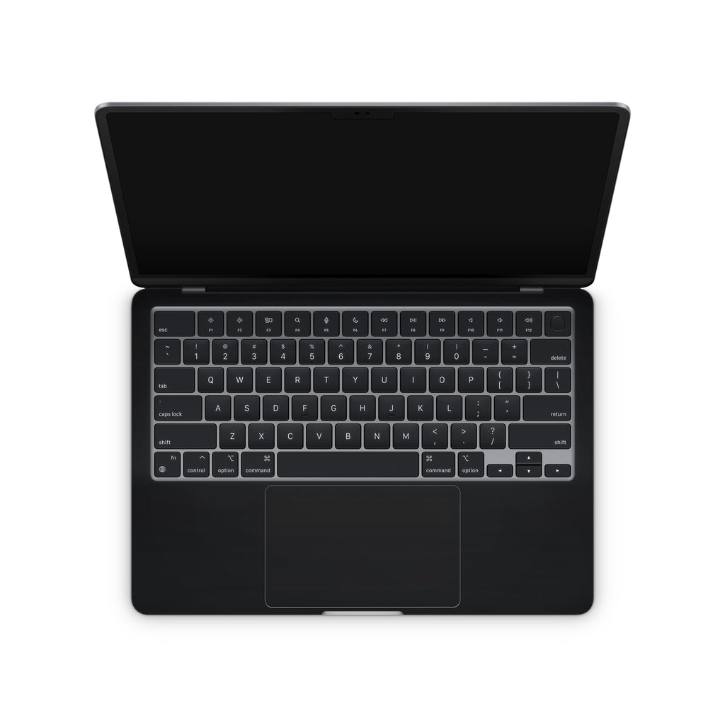 Black MacBook Skin + Case