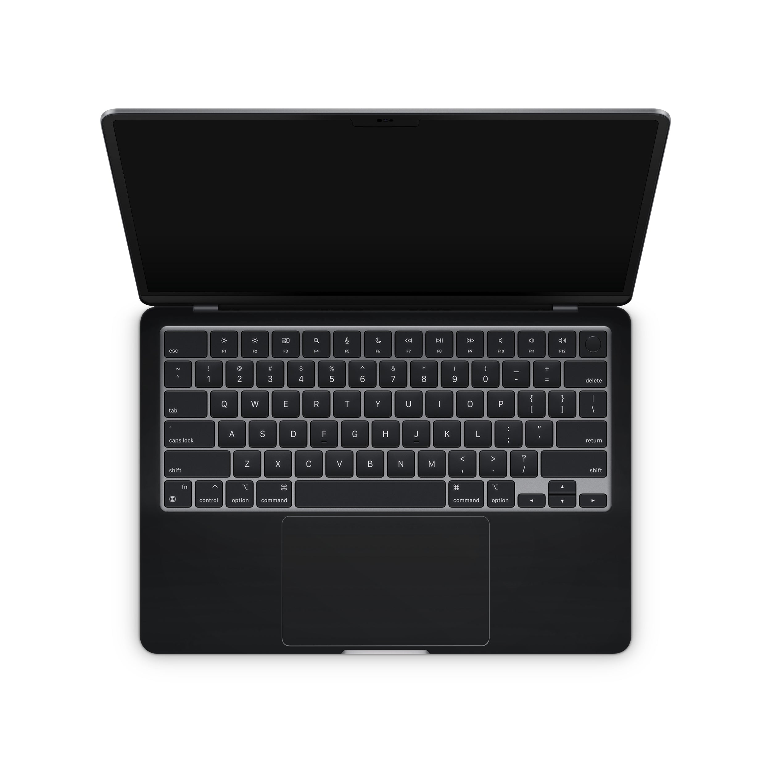 Black MacBook Skin + Case