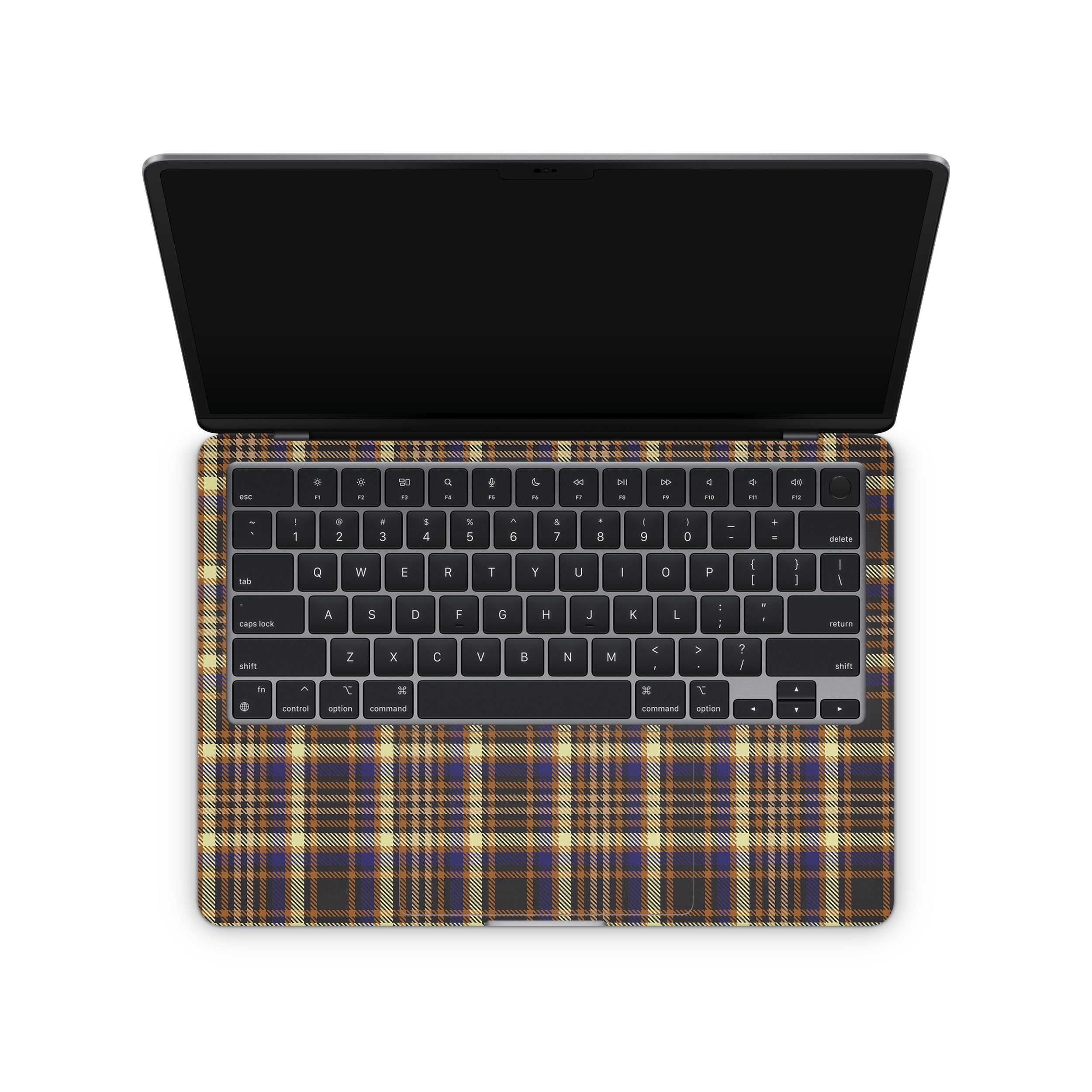 Butterscotch Plaid MacBook Skin + Case