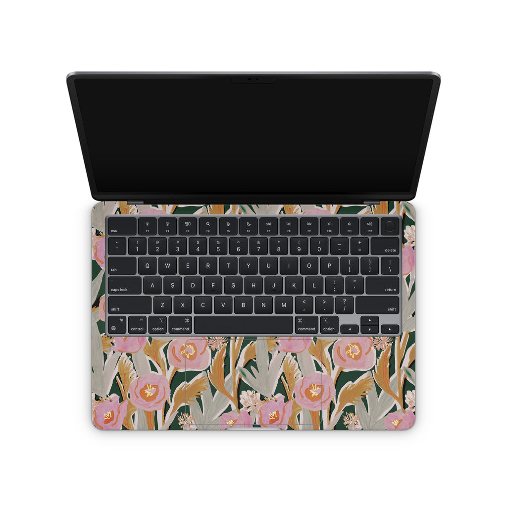 Fall Floral MacBook Skin + Case