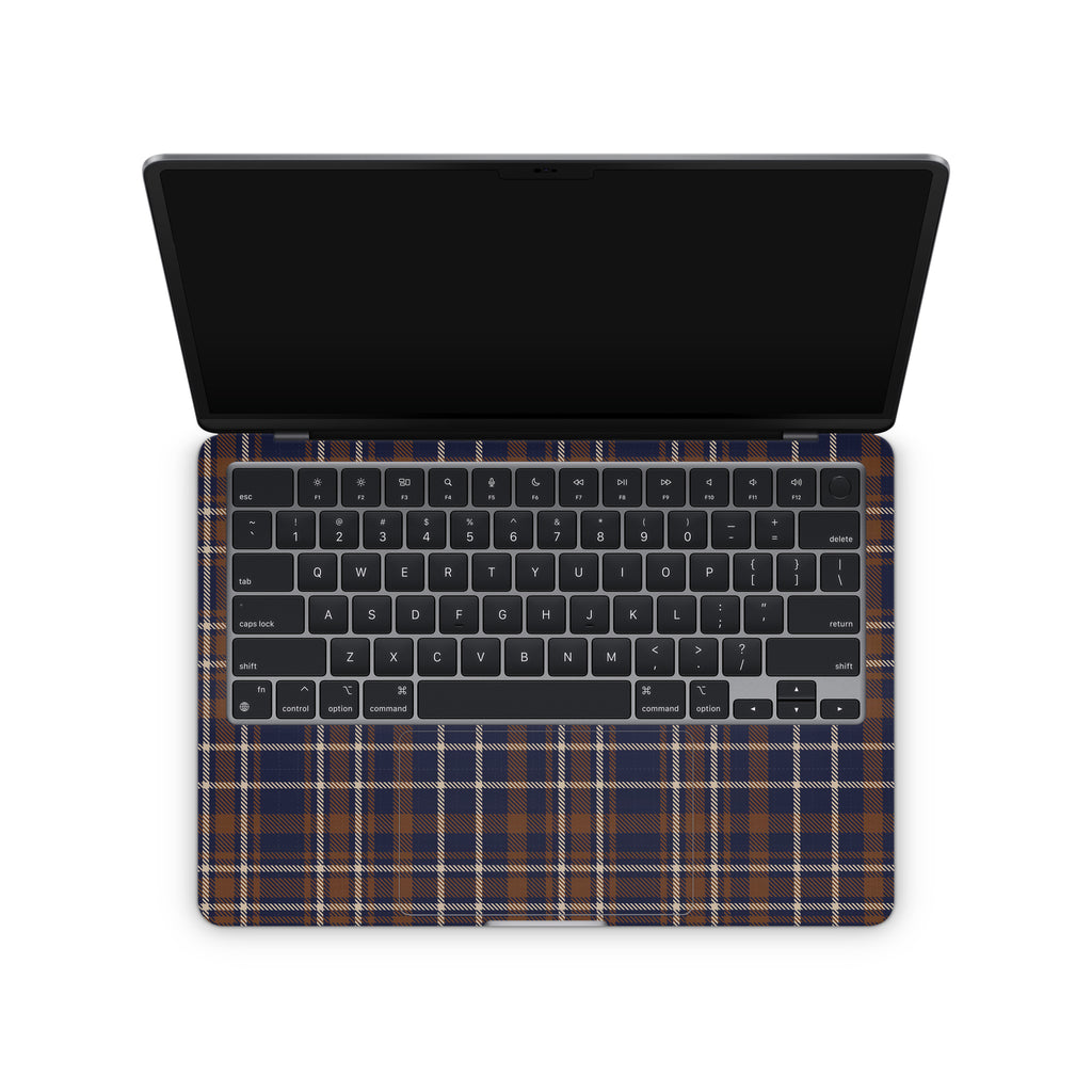Hot Toddy Plaid MacBook Skin + Case