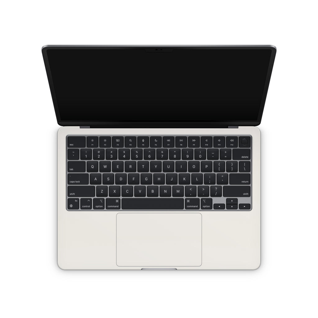 Ivory White MacBook Skin + Case