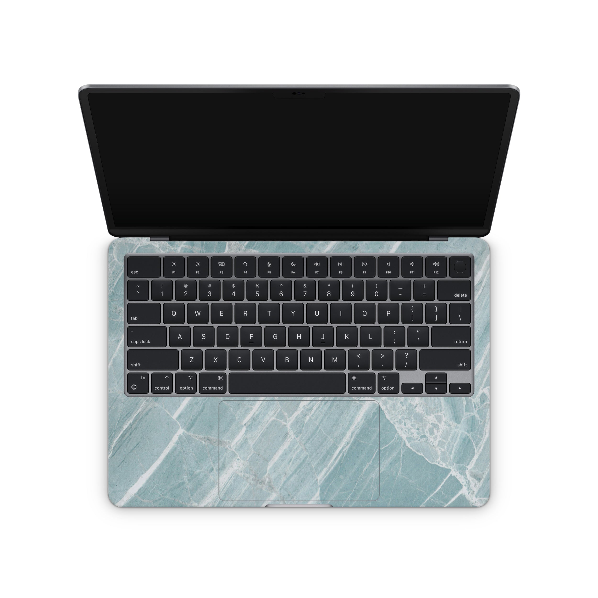 Mint Marble MacBook Skin + Case
