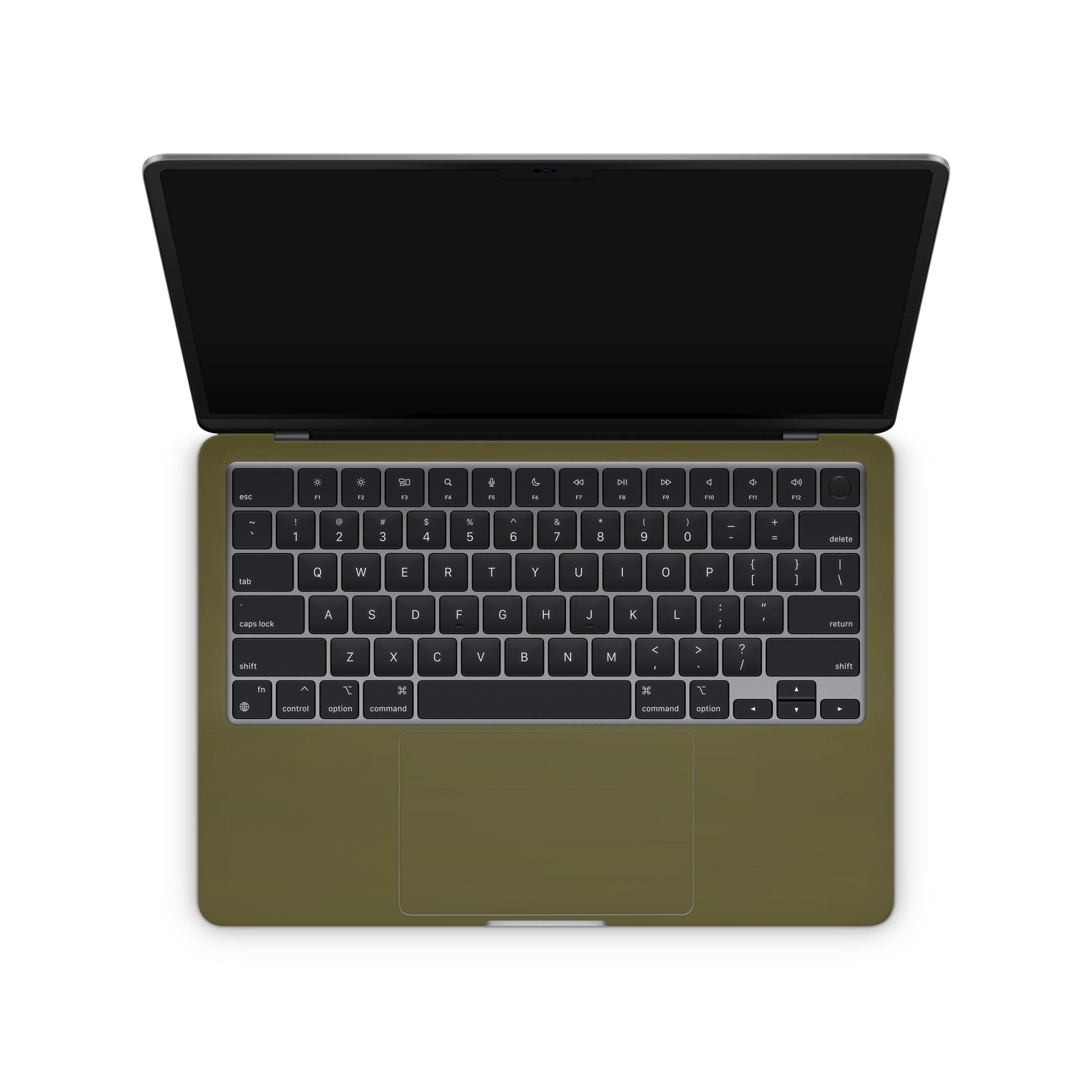 Olive Green MacBook Skin + Case