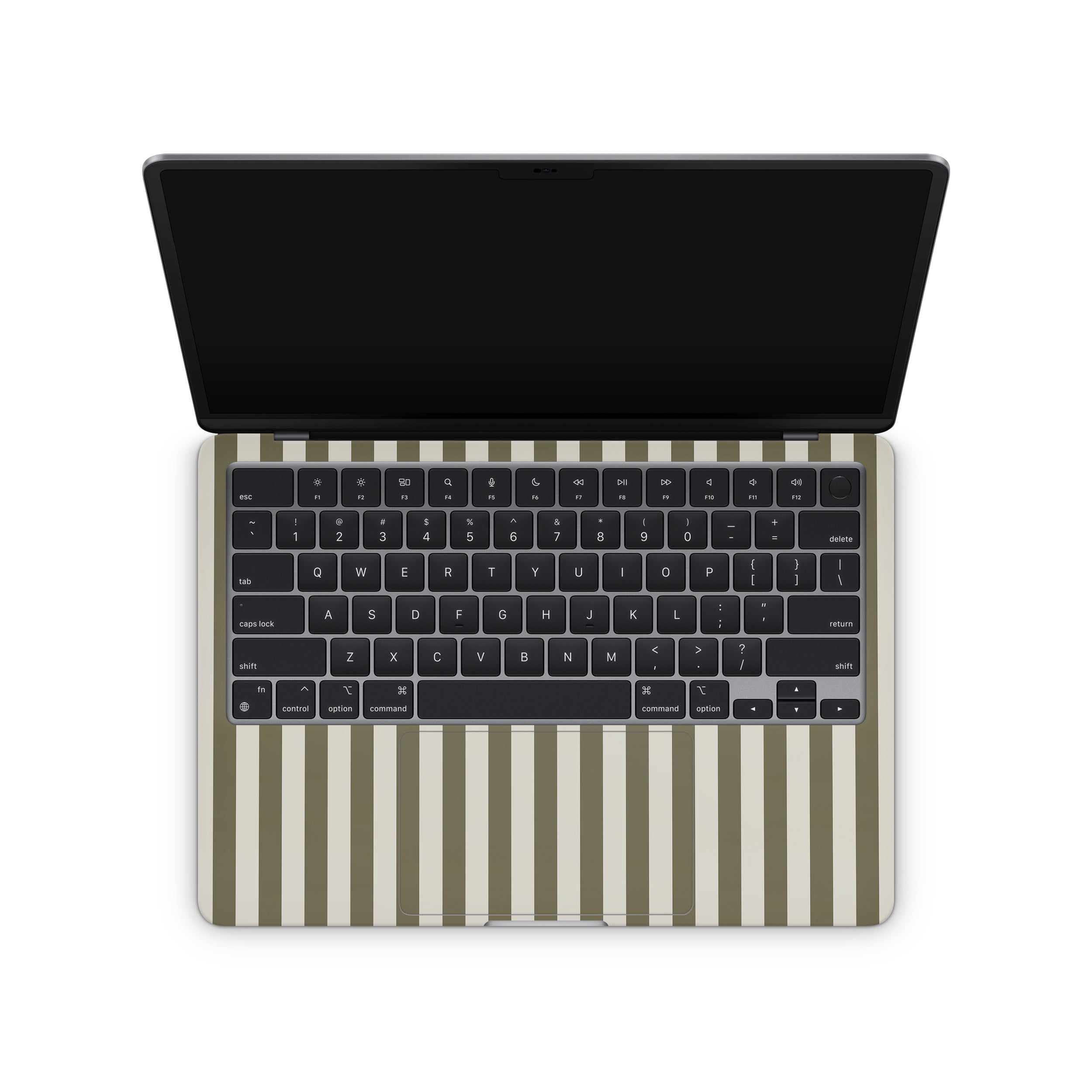Olive Stripe MacBook Skin + Case