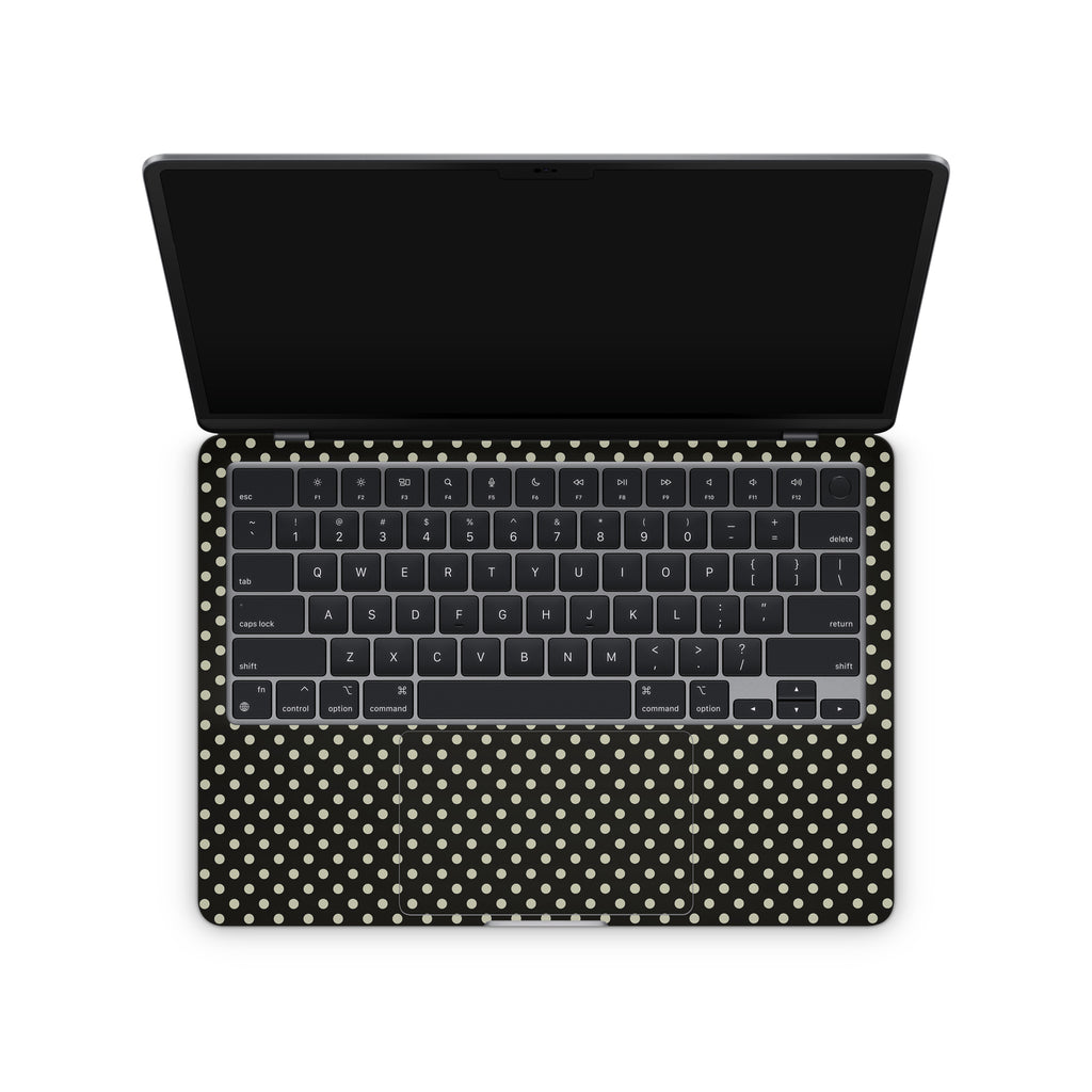 Polka Dot MacBook Skin + Case