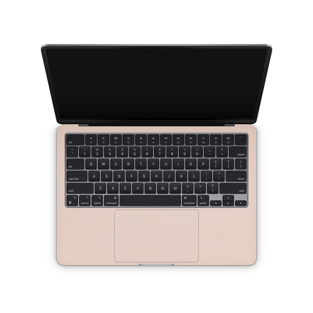 Soft Pink MacBook Skin + Case