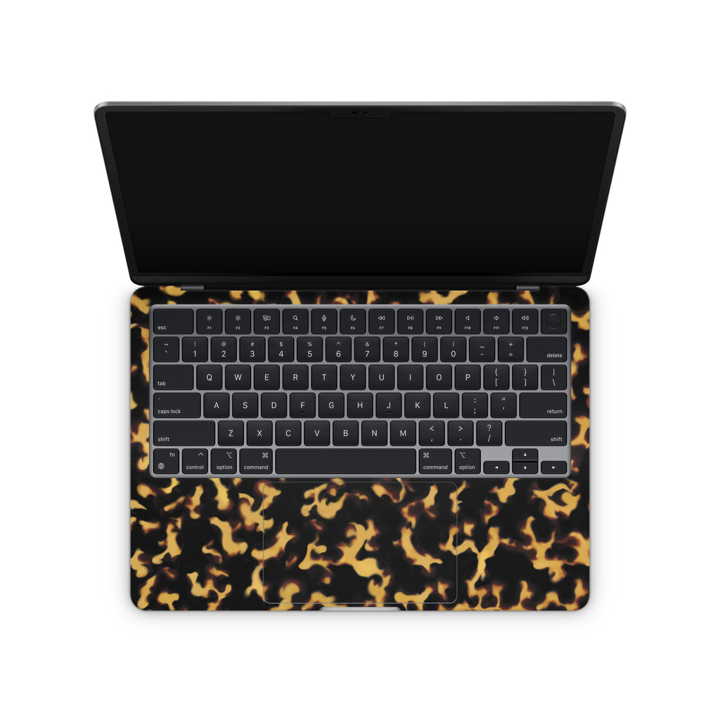 Tortoise Shell MacBook Skin + Case