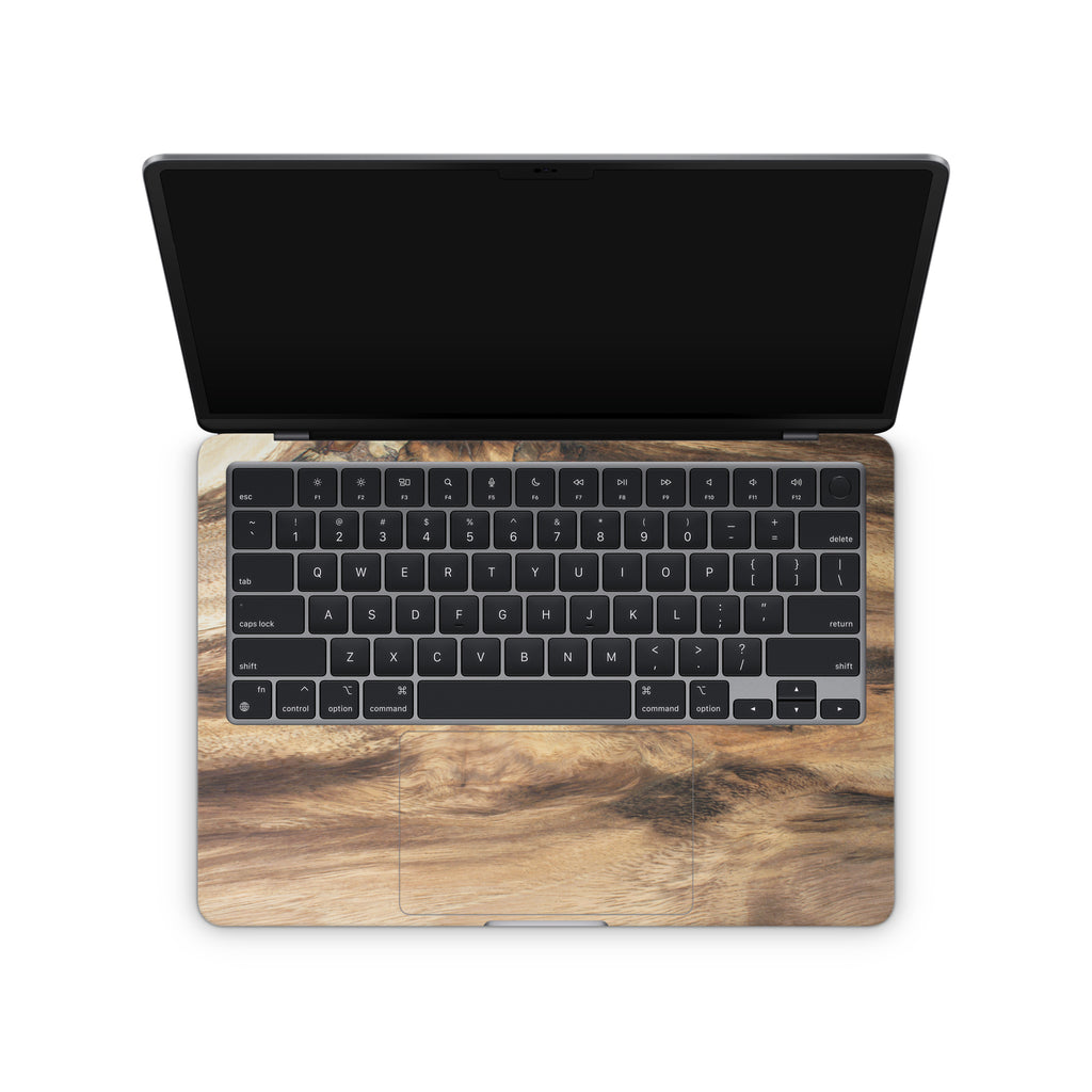 Wood MacBook Skin + Case