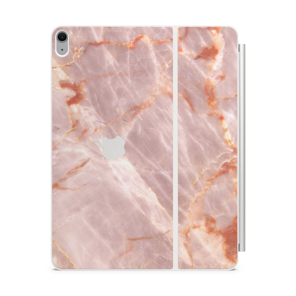 Blush Marble Magic Keyboard Skin for iPad