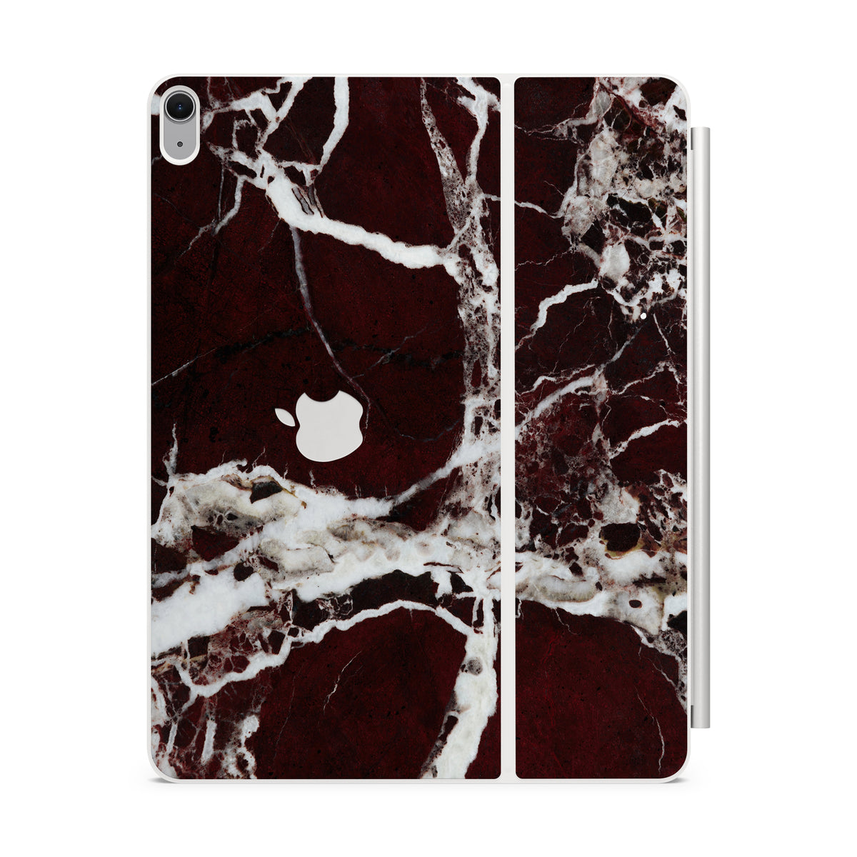 Burgundy Marble Magic Keyboard Skin for iPad