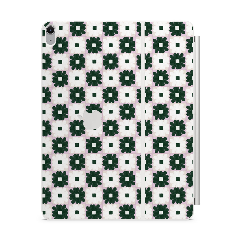 Daisy Quilt Magic Keyboard Skin for iPad