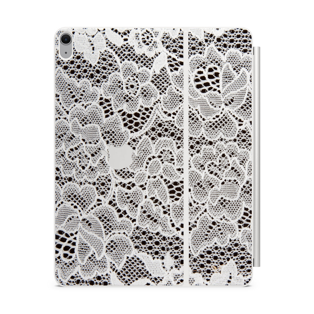 French Lace Magic Keyboard Skin for iPad