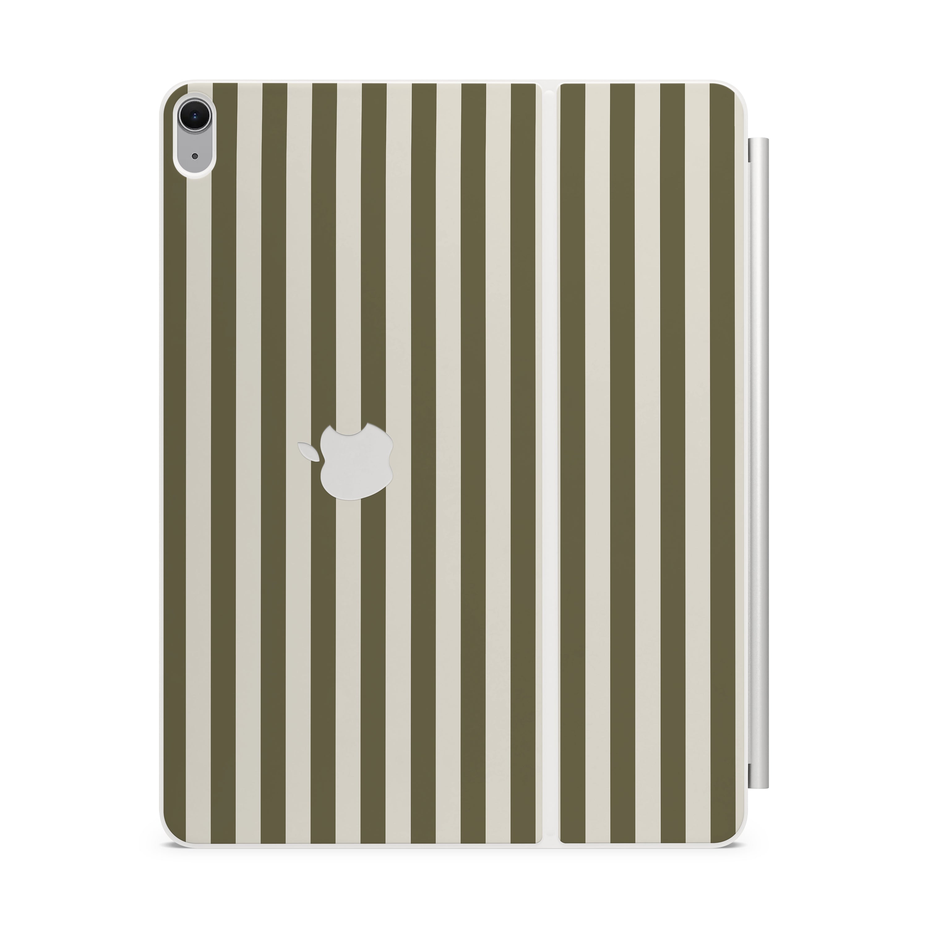 Olive Stripe Magic Keyboard Skin for iPad