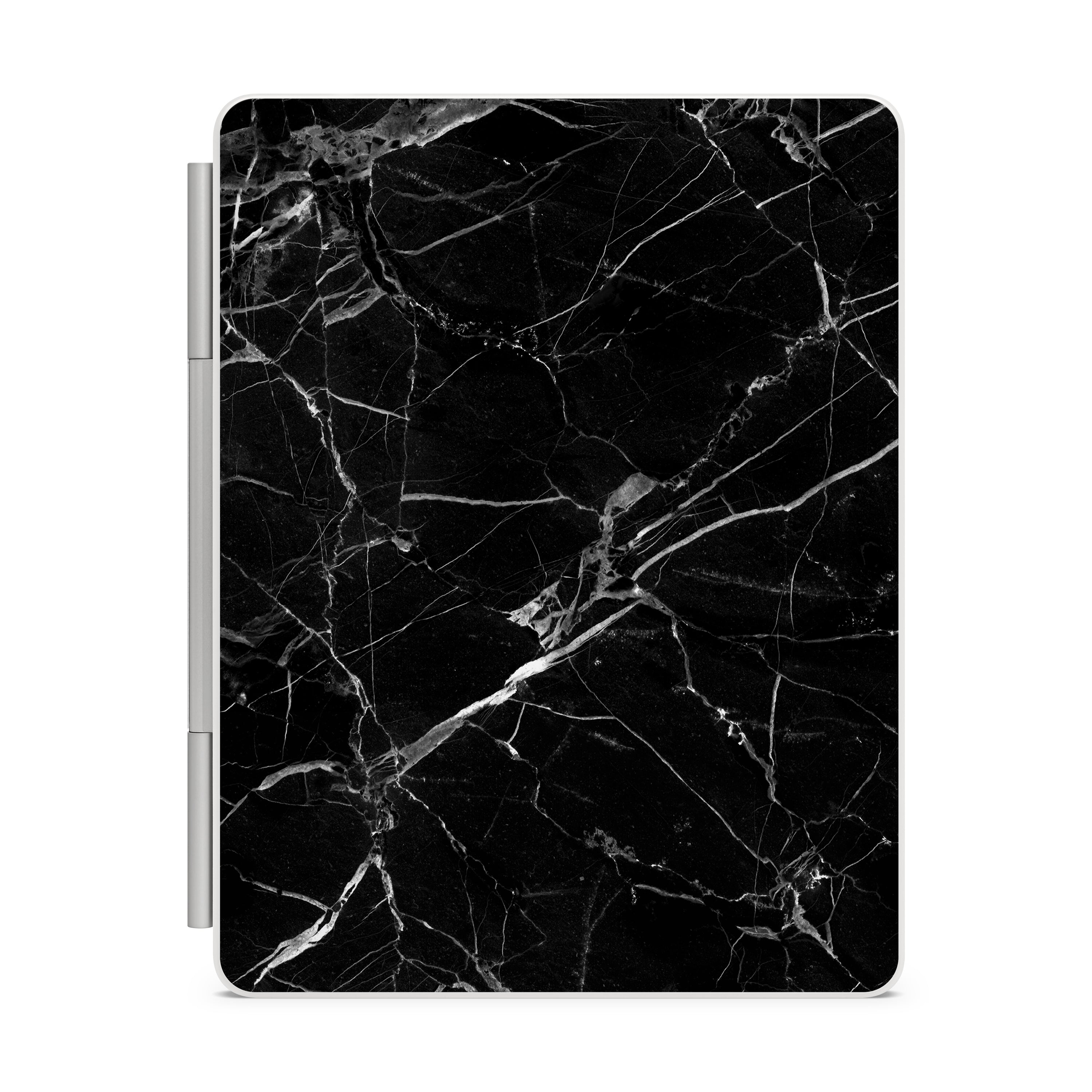 Black Hyper Marble Magic Keyboard Skin for iPad