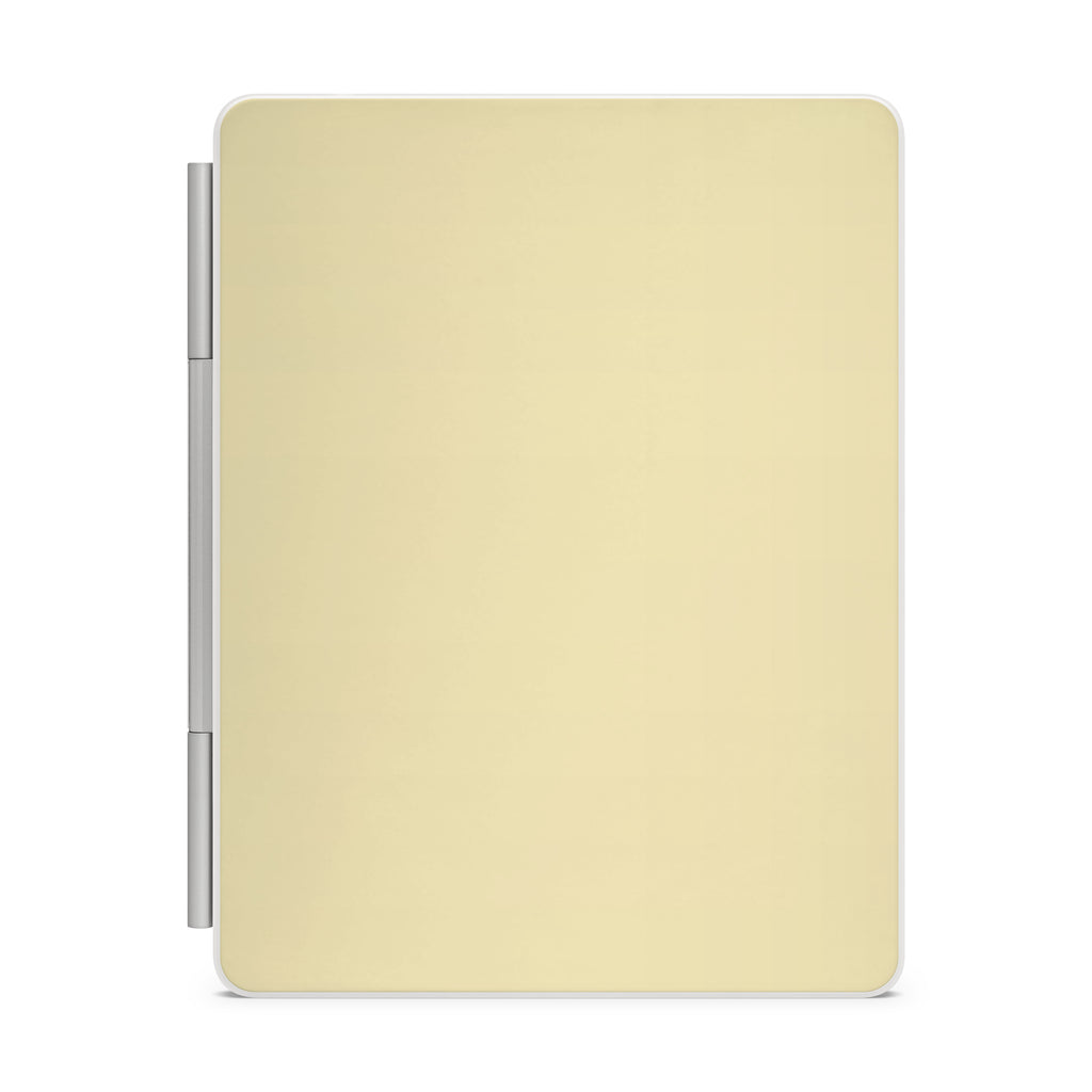 Soft Yellow Magic Keyboard Skin for iPad