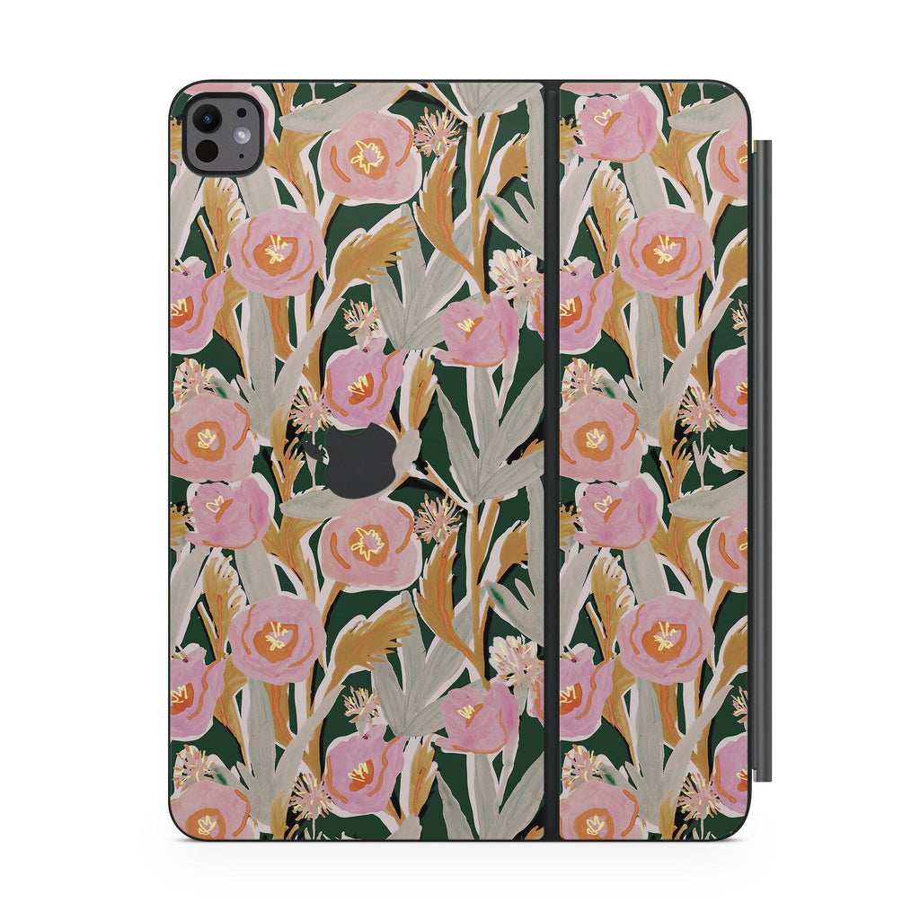 Fall Floral Magic Keyboard Skin for iPad