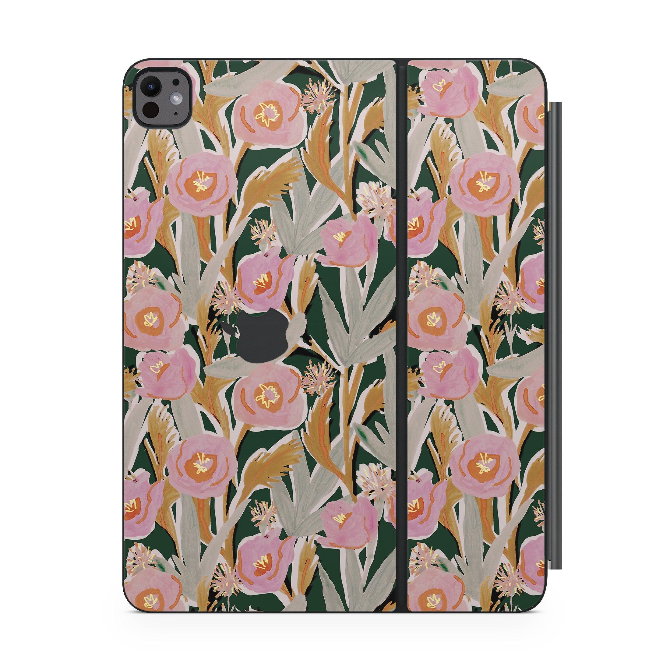 Fall Floral Magic Keyboard Skin for iPad