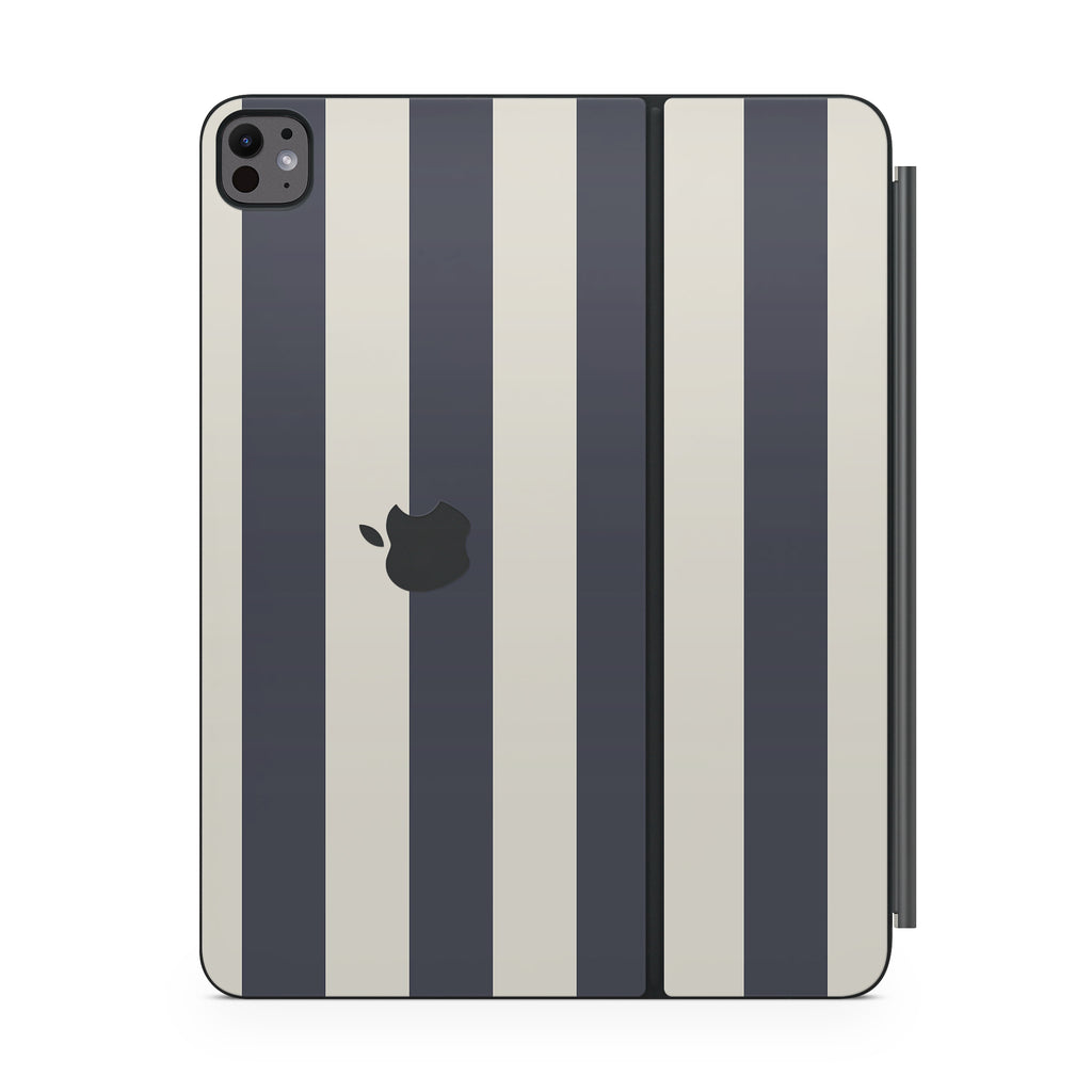 Navy Stripe Magic Keyboard Skin for iPad