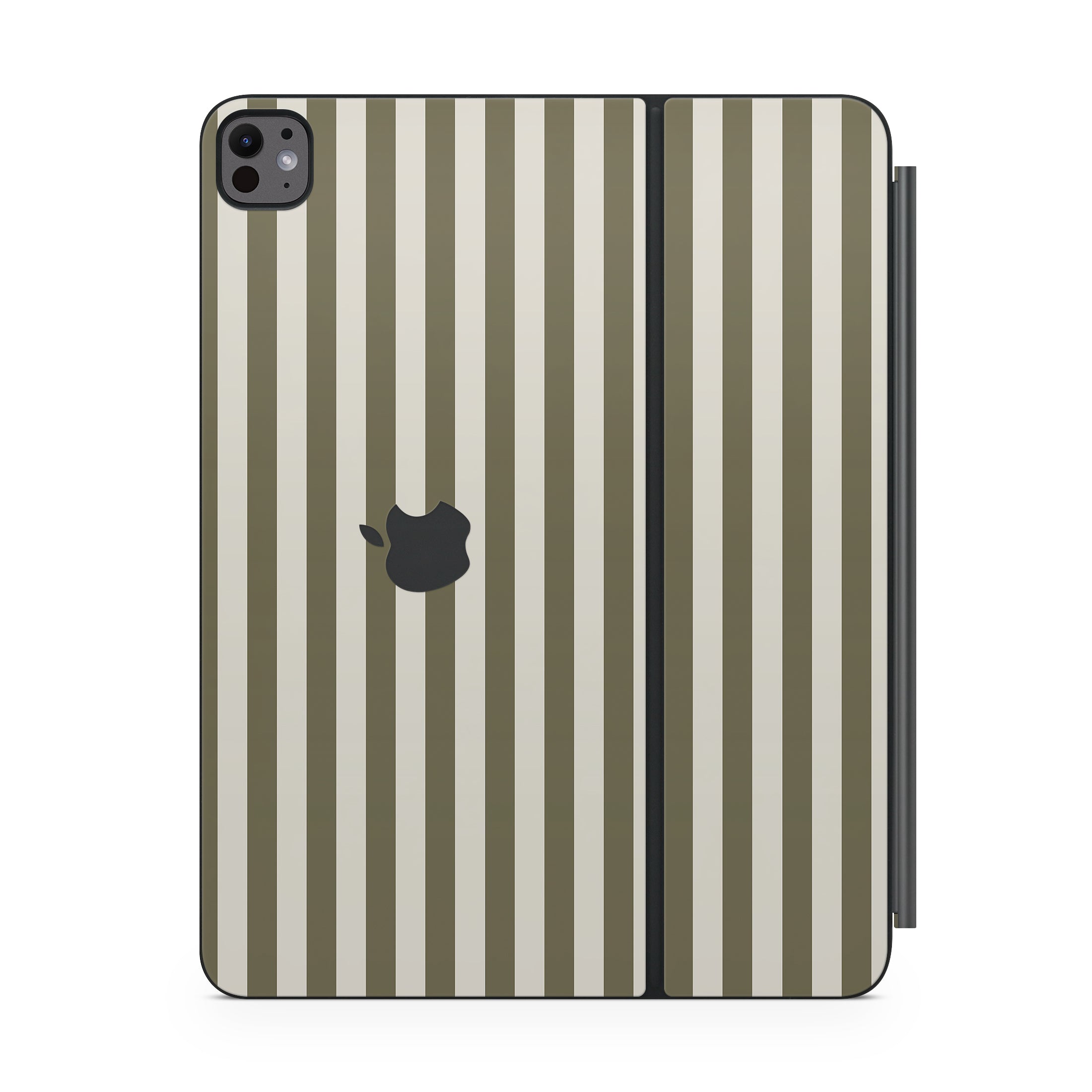 Olive Stripe Magic Keyboard Skin for iPad