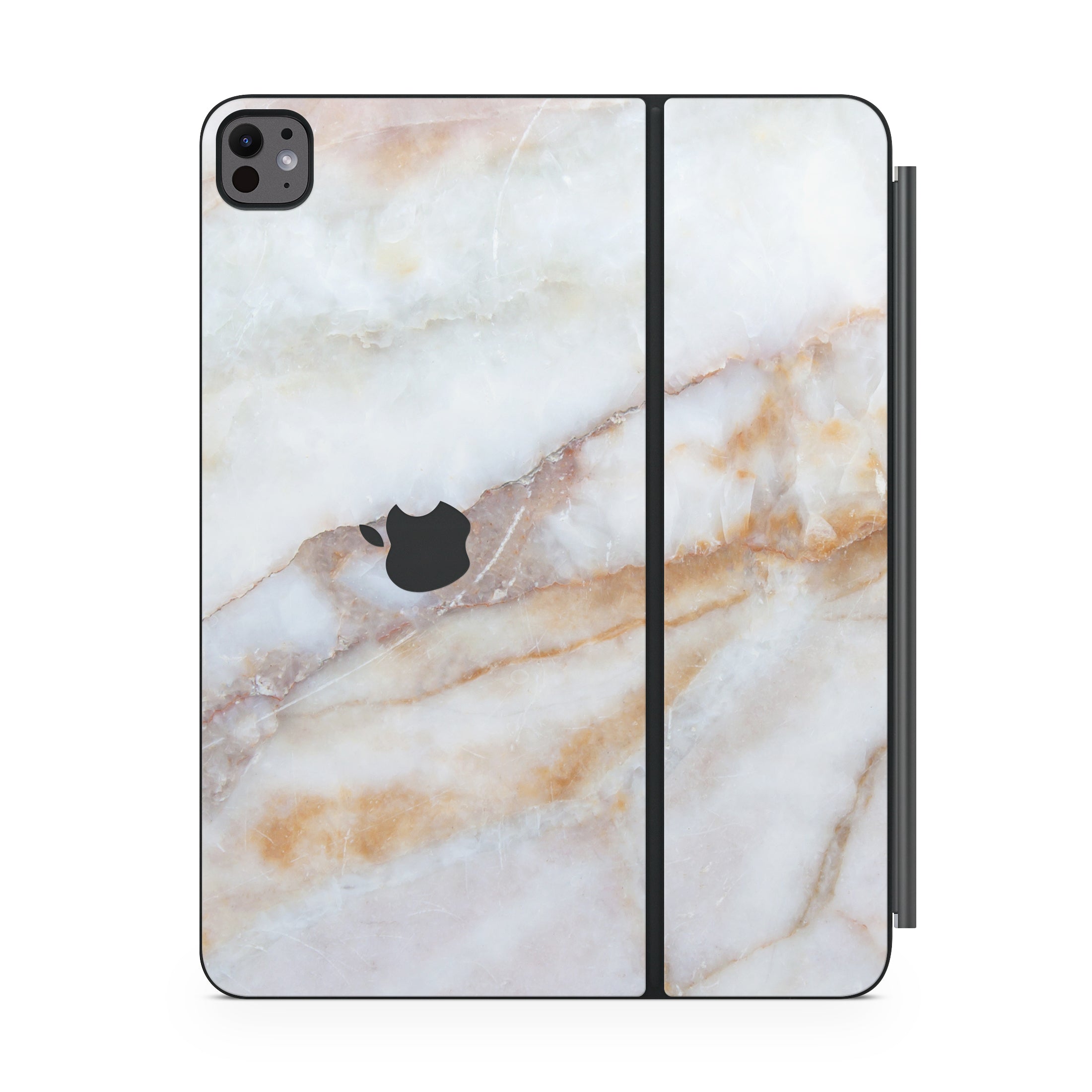 Vanilla Marble Magic Keyboard Skin for iPad