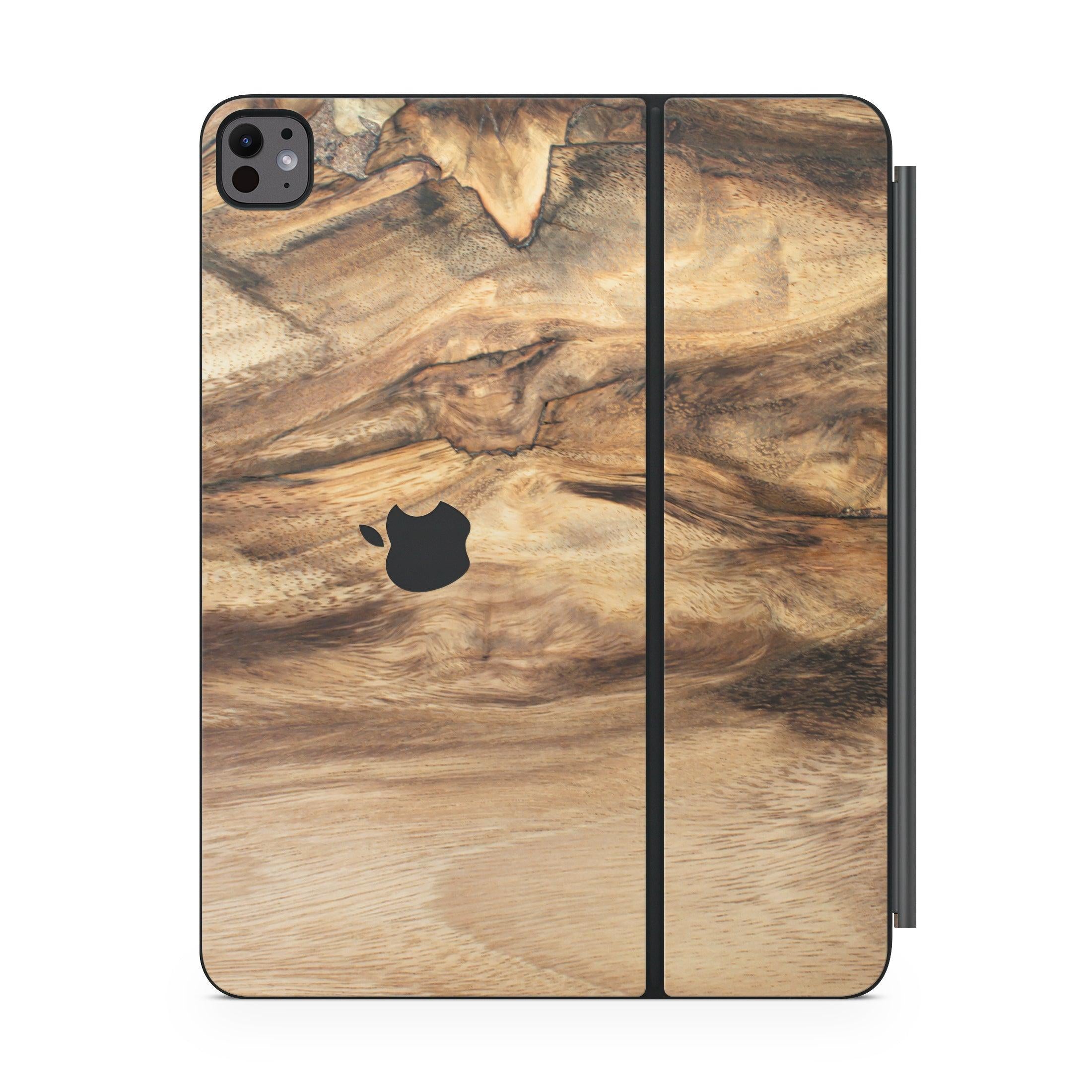 Wood Magic Keyboard Skin for iPad