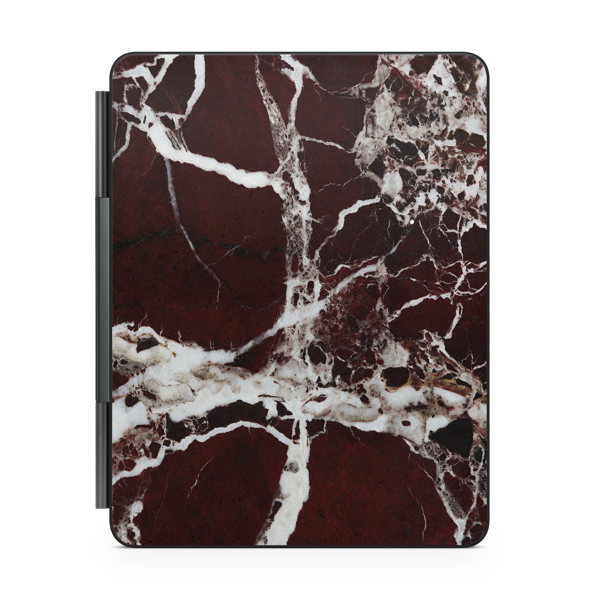 Burgundy Marble Magic Keyboard Skin for iPad