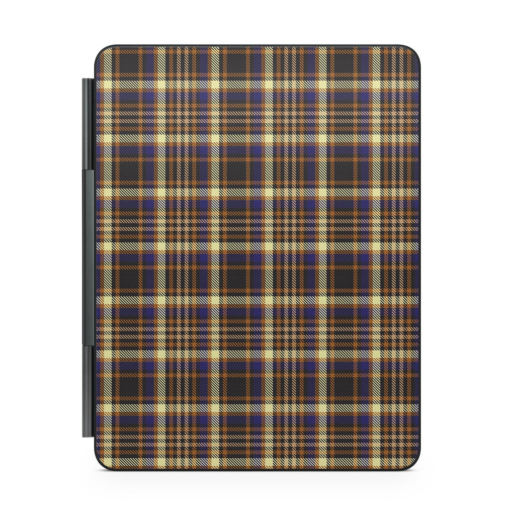 Butterscotch Plaid Magic Keyboard Skin for iPad