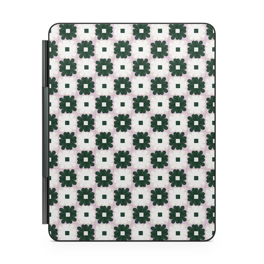 Daisy Quilt Magic Keyboard Skin for iPad