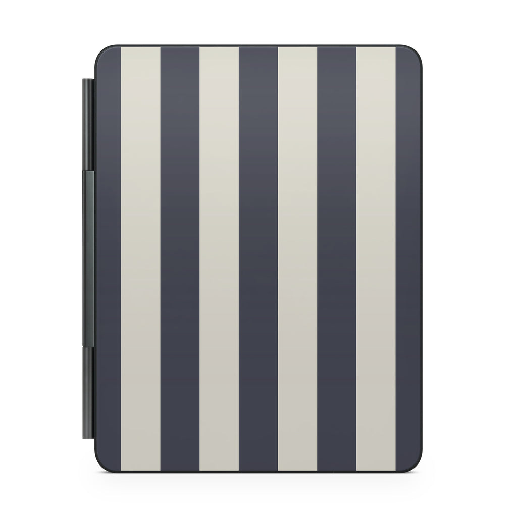 Navy Stripe Magic Keyboard Skin for iPad