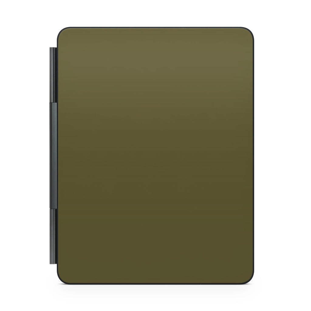 Olive Green Magic Keyboard Skin for iPad