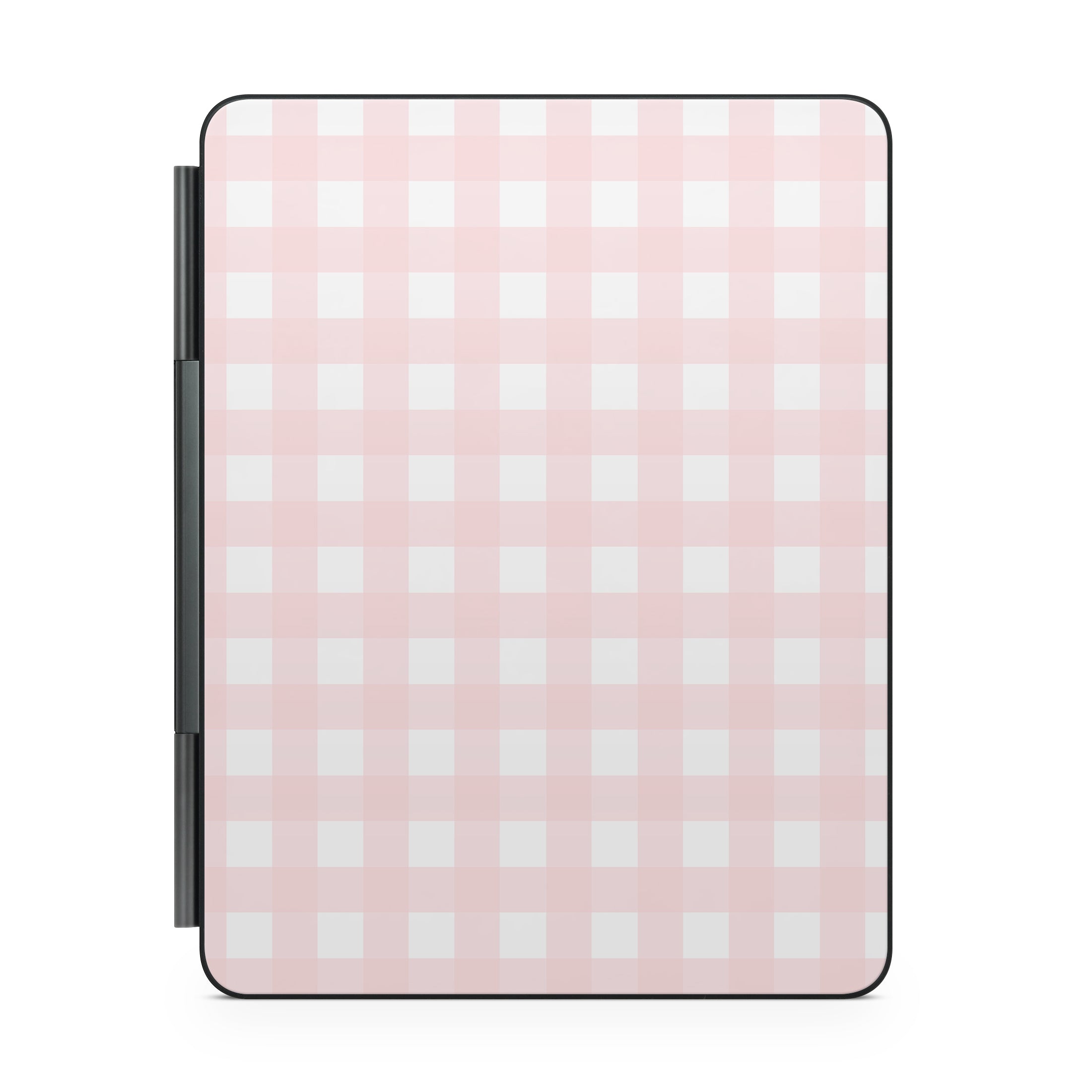 Pink Gingham Magic Keyboard Skin for iPad