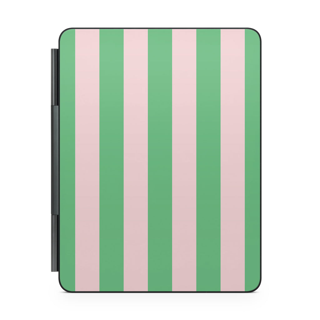 Summer Stripe Magic Keyboard Skin for iPad