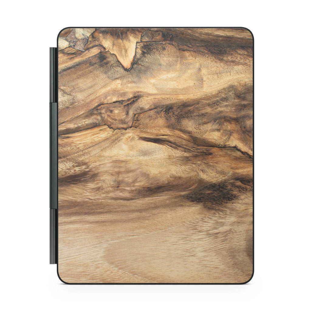 Wood Magic Keyboard Skin for iPad