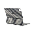 Black Gingham Magic Keyboard Skin for iPad