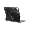 Black Hyper Marble Magic Keyboard Skin for iPad