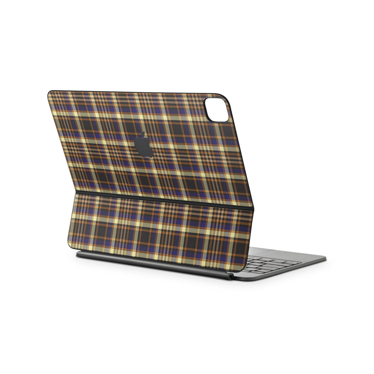 Butterscotch Plaid Magic Keyboard Skin for iPad