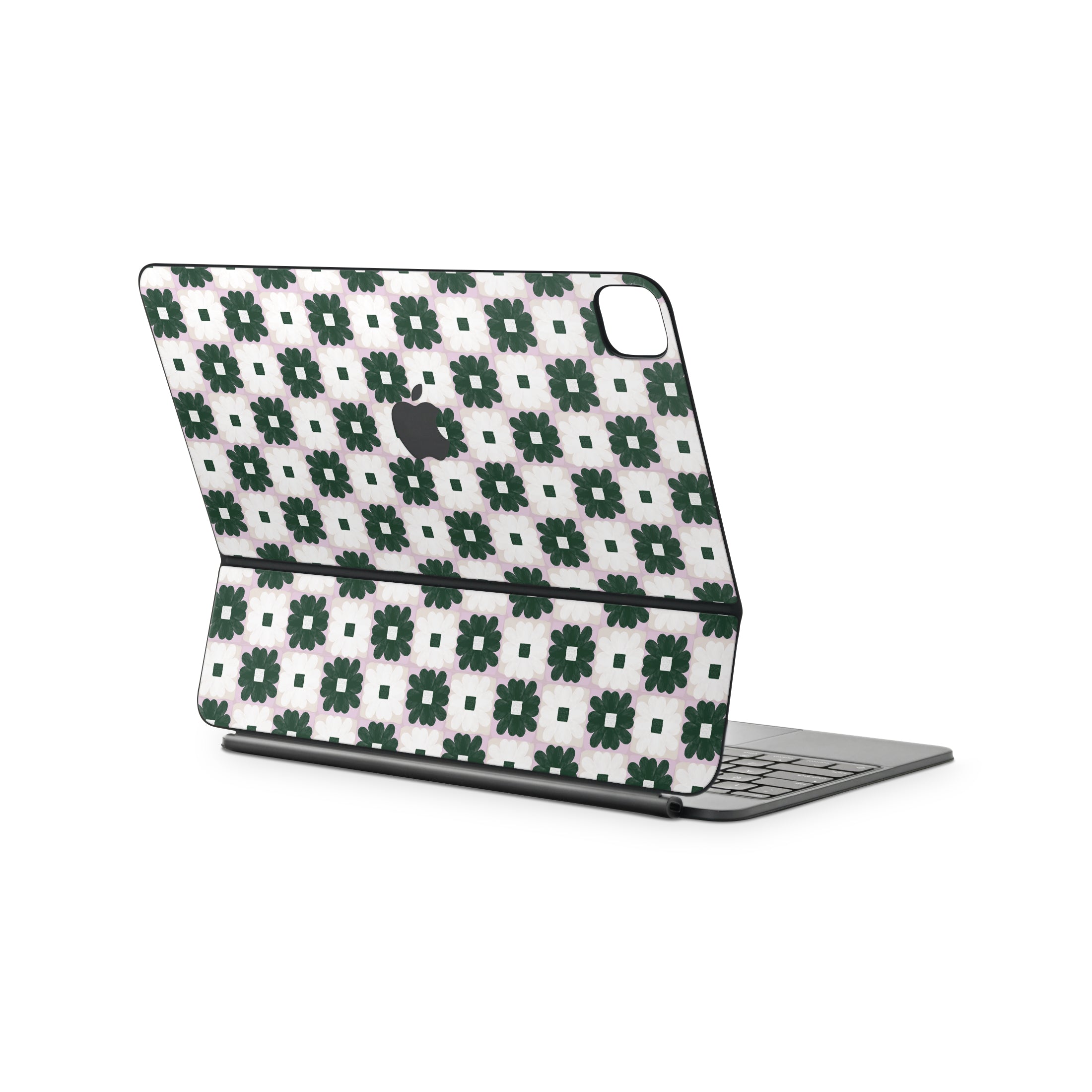 Daisy Quilt Magic Keyboard Skin for iPad