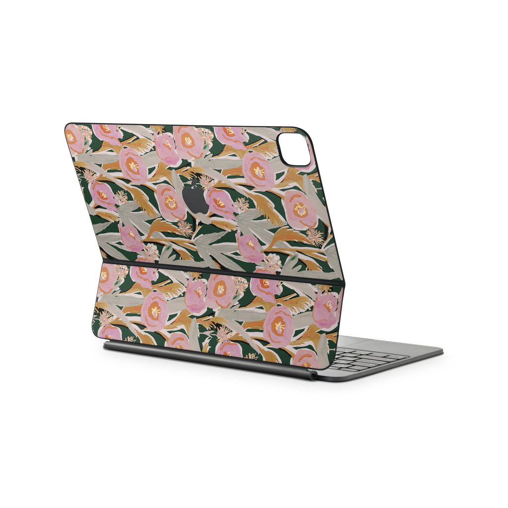 Fall Floral Magic Keyboard Skin for iPad